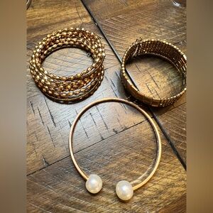 Elegant Bronze Bracelets Lot # 510